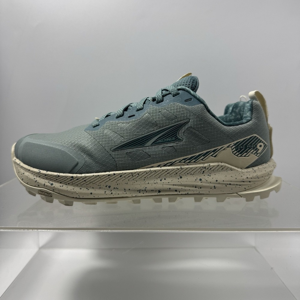 Brand New Altra Lone Peak 9 Green Trail Shoes AL0A85PR88A Women's Size 8.5
